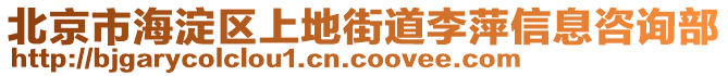 北京市海淀區(qū)上地街道李萍信息咨詢部