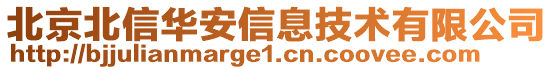 北京北信華安信息技術(shù)有限公司