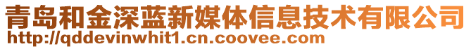 青島和金深藍(lán)新媒體信息技術(shù)有限公司