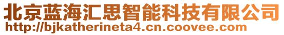 北京藍(lán)海匯思智能科技有限公司