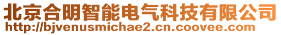 北京合明智能電氣科技有限公司
