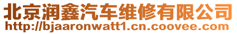北京潤鑫汽車維修有限公司