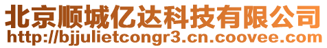 北京順城億達科技有限公司