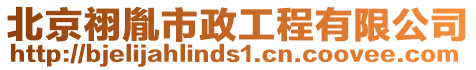 北京祤胤市政工程有限公司