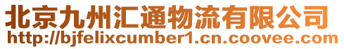北京九州匯通物流有限公司