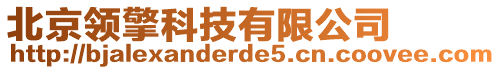 北京領(lǐng)擎科技有限公司