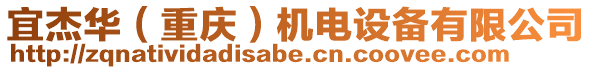 宜杰華(重慶)機電設備有限公司
