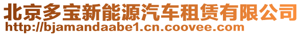 北京多寶新能源汽車租賃有限公司