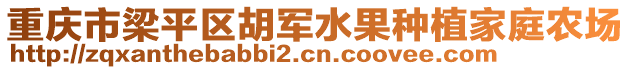 重慶市梁平區(qū)胡軍水果種植家庭農(nóng)場(chǎng)