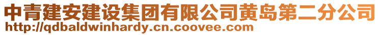 中青建安建設(shè)集團(tuán)有限公司黃島第二分公司