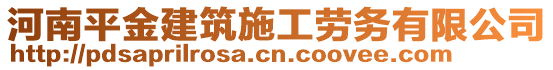 河南平金建筑施工勞務(wù)有限公司