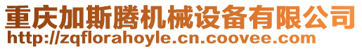 重慶加斯騰機械設備有限公司