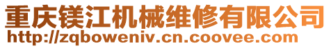 重慶鎂江機械維修有限公司