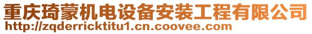 重慶琦蒙機電設備安裝工程有限公司