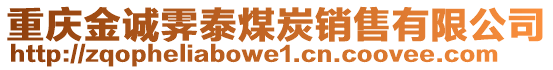 重慶金誠(chéng)霽泰煤炭銷(xiāo)售有限公司