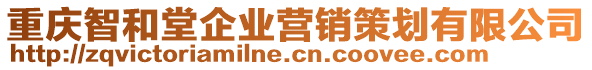 重慶智和堂企業(yè)營銷策劃有限公司