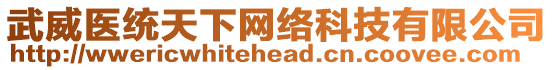 武威醫(yī)統(tǒng)天下網(wǎng)絡(luò)科技有限公司