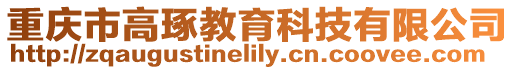重慶市高琢教育科技有限公司