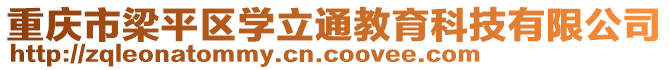 重慶市梁平區(qū)學立通教育科技有限公司