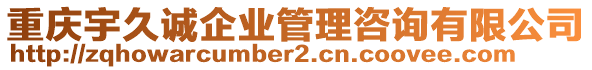 重慶宇久誠(chéng)企業(yè)管理咨詢有限公司