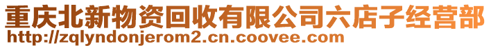 重慶北新物資回收有限公司六店子經營部