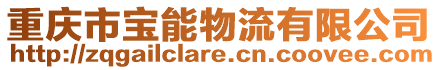 重慶市寶能物流有限公司