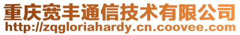 重慶寬豐通信技術有限公司