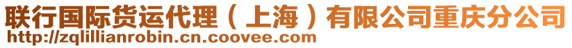 聯(lián)行國際貨運(yùn)代理（上海）有限公司重慶分公司