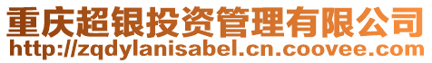 重慶超銀投資管理有限公司