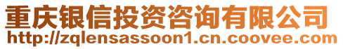 重庆银信投资咨询有限公司