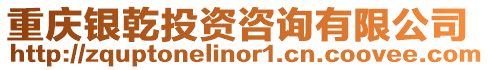 重慶銀乾投資咨詢有限公司