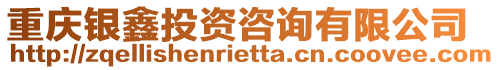 重慶銀鑫投資咨詢有限公司