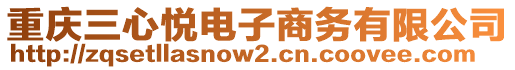 重慶三心悅電子商務有限公司