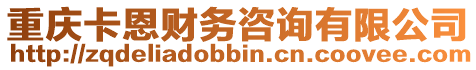 重慶卡恩財務(wù)咨詢有限公司