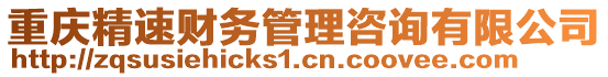 重慶精速財務管理咨詢有限公司