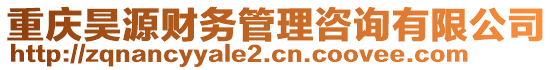 重慶昊源財(cái)務(wù)管理咨詢有限公司