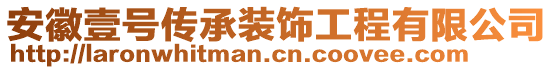 安徽壹號(hào)傳承裝飾工程有限公司