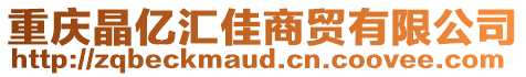 重慶晶億匯佳商貿有限公司