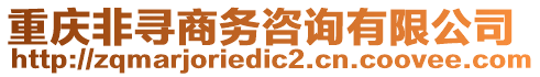 重慶非尋商務咨詢有限公司