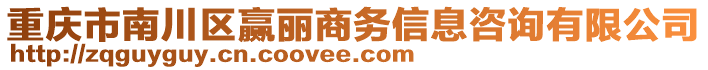 重慶市南川區(qū)贏麗商務(wù)信息咨詢(xún)有限公司