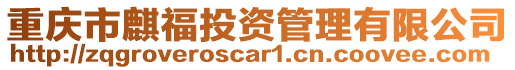 重慶市麒福投資管理有限公司