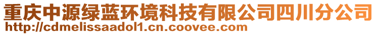 重慶中源綠藍(lán)環(huán)境科技有限公司四川分公司