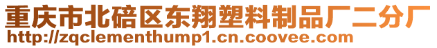 重慶市北碚區(qū)東翔塑料制品廠二分廠