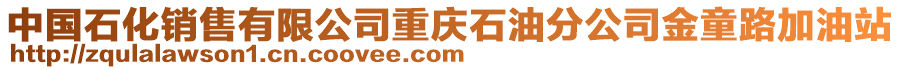 中國石化銷售有限公司重慶石油分公司金童路加油站