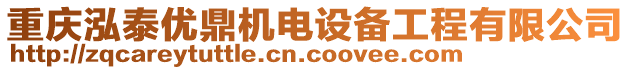 重慶泓泰優(yōu)鼎機(jī)電設(shè)備工程有限公司