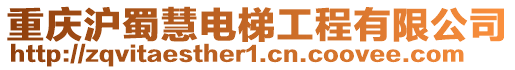 重慶滬蜀慧電梯工程有限公司