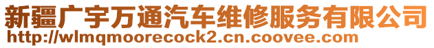 新疆廣宇萬通汽車維修服務(wù)有限公司