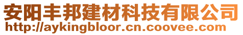 安陽豐邦建材科技有限公司