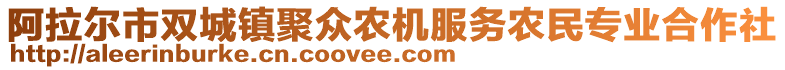 阿拉爾市雙城鎮(zhèn)聚眾農(nóng)機服務(wù)農(nóng)民專業(yè)合作社