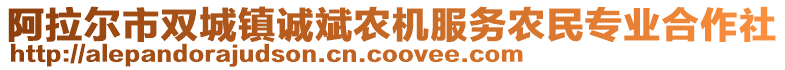 阿拉爾市雙城鎮(zhèn)誠(chéng)斌農(nóng)機(jī)服務(wù)農(nóng)民專業(yè)合作社